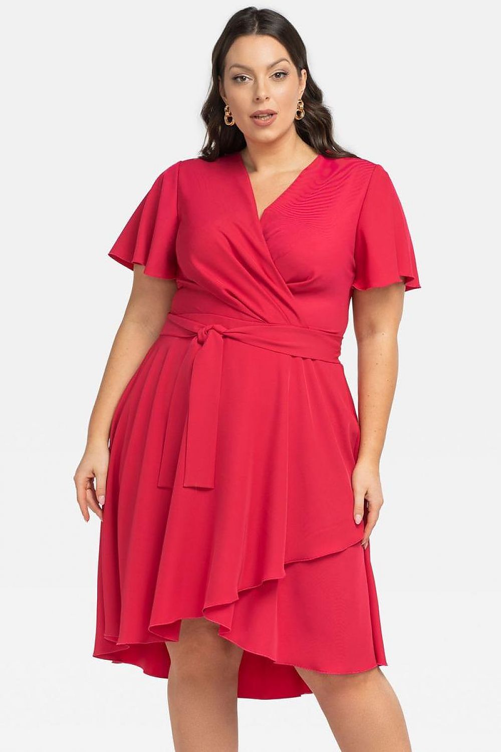 Plus size dress model 196888
